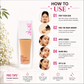 AKATI HD Liquid Foundation with SPF | 30ml | Shade F2 Natural Beige